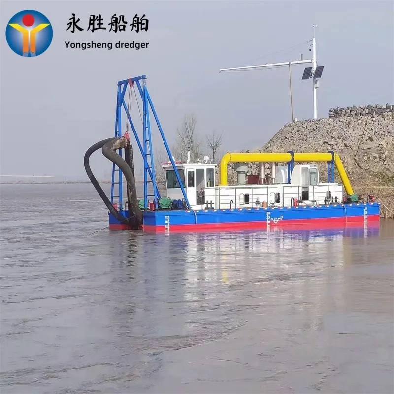 Dredger de areia fácil de operar para extração de areia em rios, lagos e mares 3