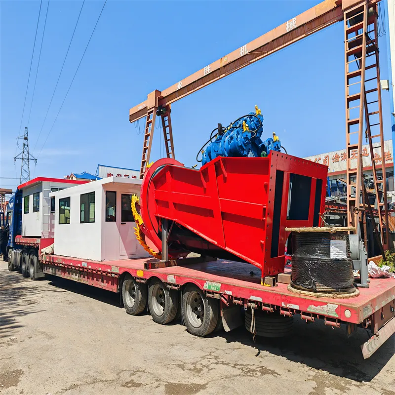 16 Inch Cutter Suction Dredger para bombeamento de areia no rio A produção atingiu 300 metros cúbicos 1